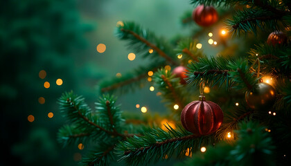 Warm Pine Glow for the Holidays