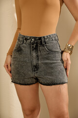 Jeans Fashion Clothes Dress Shorts Pants Legs Detail Inspiration Outfit Look Style Studio Lookbook Still Product
