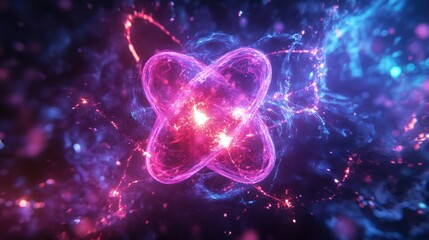 Obraz premium Abstract Energy Fusion