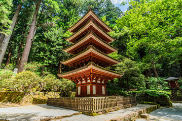 女人高野室生寺 五重塔　奈良県宇陀市室生