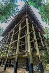 女人高野室生寺奥之院 常燈堂(位牌堂)　奈良県宇陀市室生