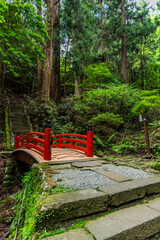 女人高野室生寺 奥之院へ続く参道 　奈良県宇陀市室生