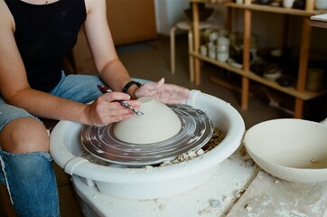 Unique Pottery Crafted in a Calm Studio