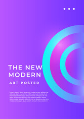 Purple Violet And Blue Abstract Modern Cover Poster Design Background