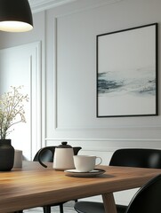 Modern Living Room Interior with Minimalist Decor