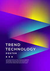 Abstract Colorful 2025 Geometrical Design Background