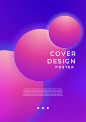 Abstract Purple Violet Blue And Pink 2025 Geometrical Design Background