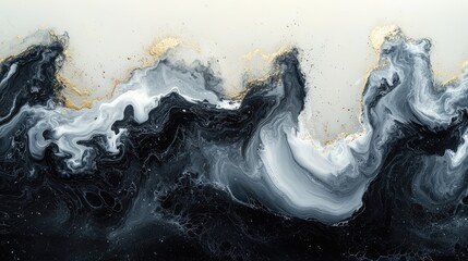 Gold abstract black marble background art paint pattern ink texture watercolor white fluid wall. Abstract liquid gold design luxury wallpaper