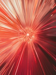 Vivid Cosmic Burst with Blurred Effects