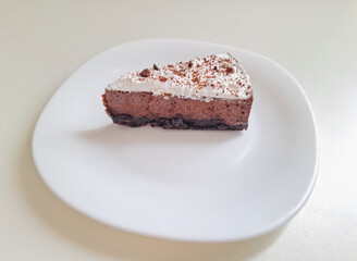 piece of chocolate dessert