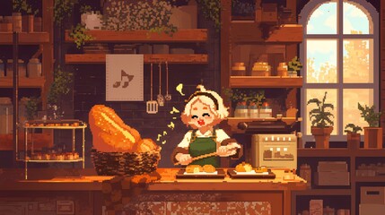 Pixel Art Bakery
