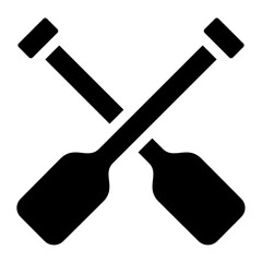 rowing paddle icon