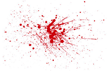 abstract blood splash