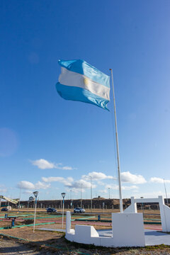 Argentine Flags in R&iacute;o Grande