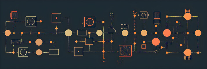 Conceptual Flowchart Illustration of Machine Learning Process and Algorithms