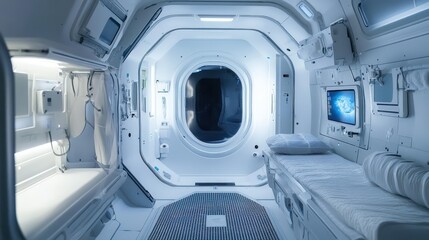 astronauts sleep in space? Discuss the challenges of sleeping in a weightless environment and how space stations are equipped to help astronauts rest