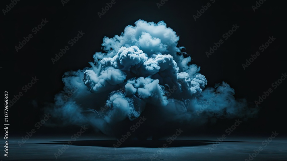 Canvas Prints mesmerizing image of a vast swirling cloud