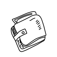 Wallet line icon