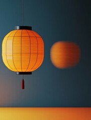 Obraz premium chinese lantern on the wall