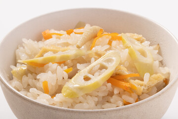 ［高知県産　四方竹］炊き込みご飯