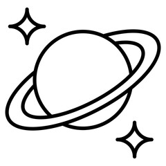 Planet Ring Icon