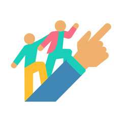 Fototapeta premium Direction Icon