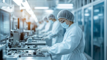 scientist working in laboratory