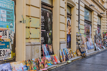 Street art display. High quality photo © tashmetova808