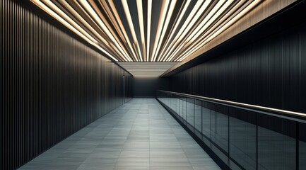 Naklejka premium tunnel of light