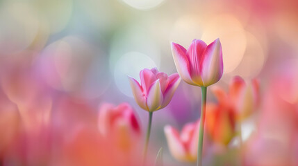 Fototapeta premium Soft light bokeh abstract background