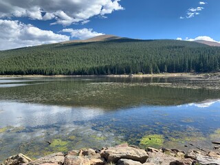 lake in the mountains