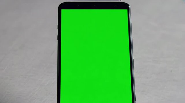 side revealing space left mobile app content text 4K shot complete chroma keying effect perfect promotional slide badge template phone promotion smooth mark matte tags blank plane layer key rotate