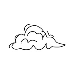 cloud line shape