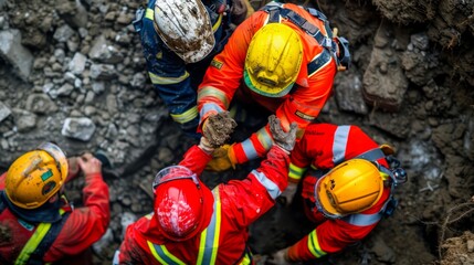 Emergency Response to Trench Collapse at Construction Site
