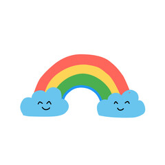 Rainbow Icon Vector