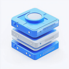 Fototapeta premium stack of disks