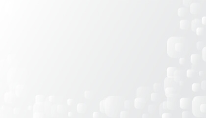 Abstract futuristic white background with soft line and shiny light. Vector illustration