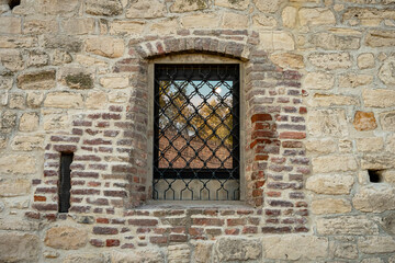 Stone window grille