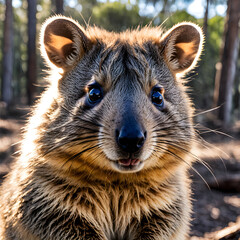 quokka close up