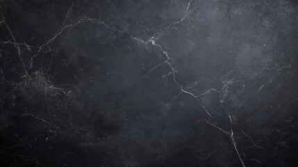 Close-up black marble surface has rough texture visible stone background, Dark