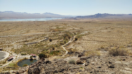 Roger's spring Lake Meads secret oasis in the middle of the desert