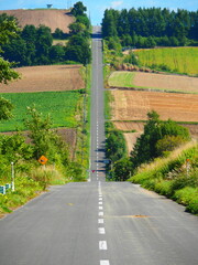 road in the countryside