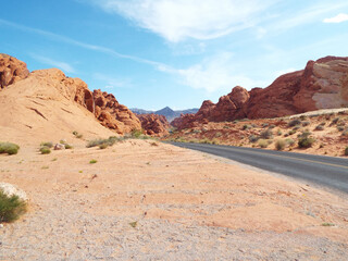 Valley of Fire is one of the most incredible natures wonder of Southern Nevada with plenty of red rocks and ancient petroglyphs   