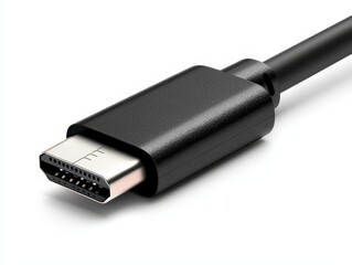USB-C adapter, isolated on white background