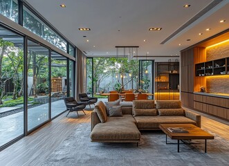 Fototapeta premium modern living room
