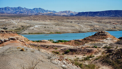 Unbelievable stunning views of Lake Mead in November weather  
