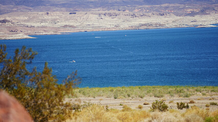 Unbelievable stunning views of Lake Mead in November weather  