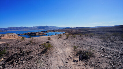 Unbelievable stunning views of Lake Mead in November weather  
