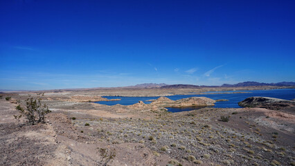 Unbelievable stunning views of Lake Mead in November weather  
