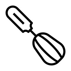 hand mixer Line Icon